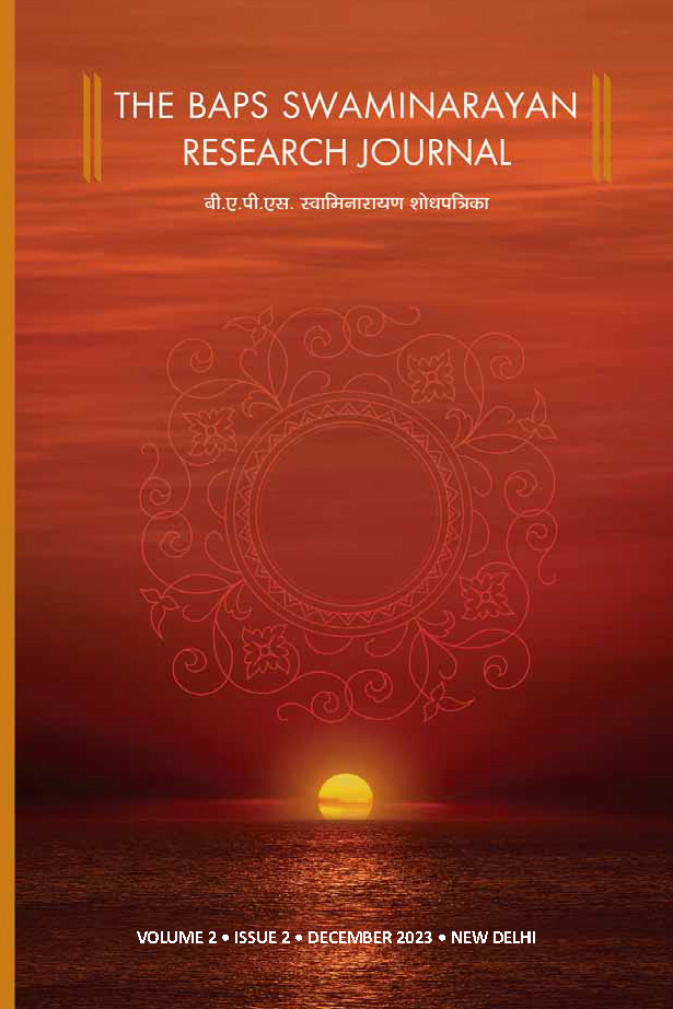 The BAPS Swaminarayan Research Journal